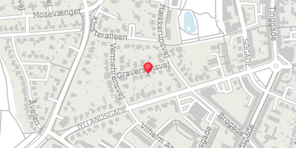 Trafikstøjkort på Graversensvej 7, . , 4100 Ringsted