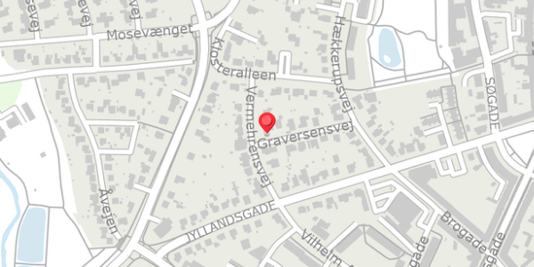 Trafikstøjkort på Graversensvej 12, . , 4100 Ringsted
