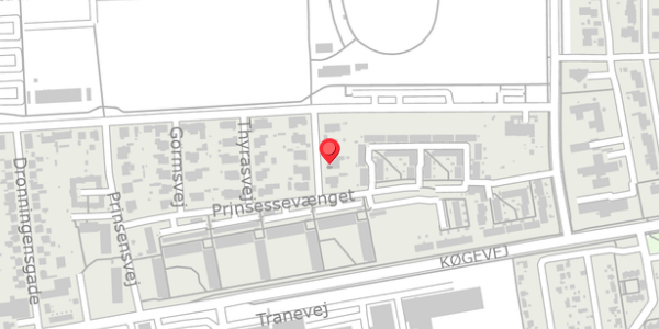 Trafikstøjkort på Haraldsvej 5, . , 4100 Ringsted