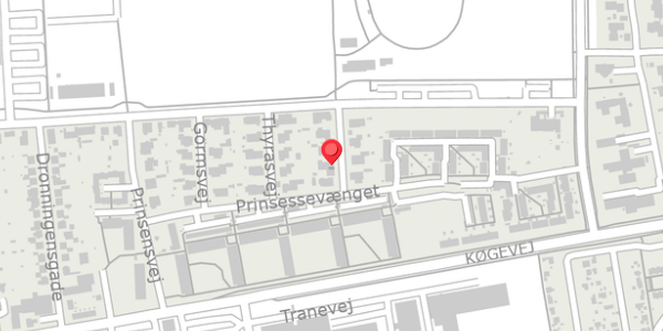 Trafikstøjkort på Haraldsvej 8, . , 4100 Ringsted
