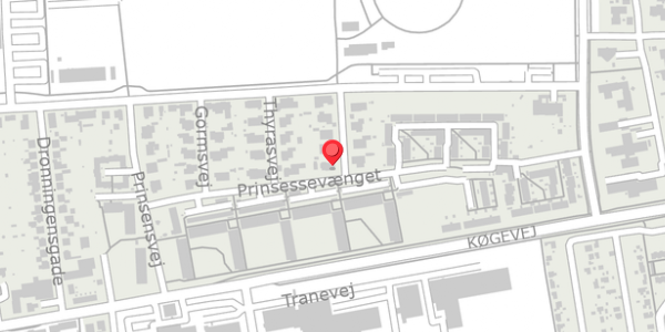 Trafikstøjkort på Haraldsvej 10, . , 4100 Ringsted