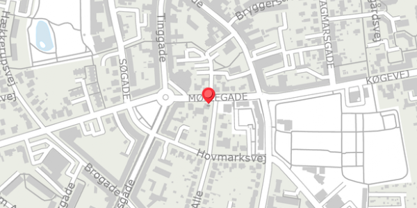 Trafikstøjkort på Harhoffs Alle 2, . , 4100 Ringsted
