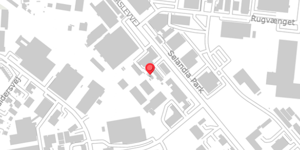 Trafikstøjkort på Haslevvej 14B, 4100 Ringsted