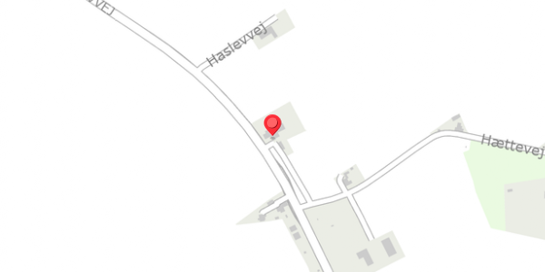 Trafikstøjkort på Haslevvej 125, 4100 Ringsted