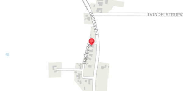Trafikstøjkort på Haslevvej 224, 4100 Ringsted
