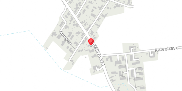 Trafikstøjkort på Haslevvej 282, 4100 Ringsted