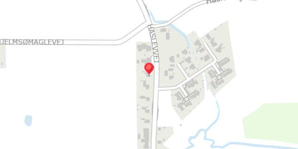 Trafikstøjkort på Haslevvej 344, 4100 Ringsted