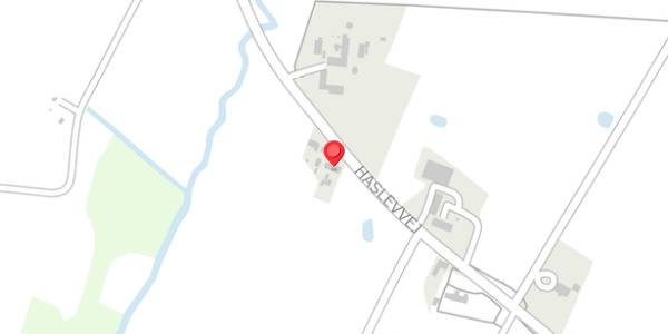 Trafikstøjkort på Haslevvej 382, 4100 Ringsted