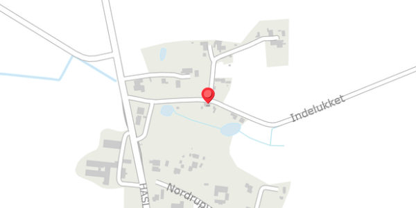 Trafikstøjkort på Indelukket 6, 4100 Ringsted