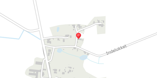 Trafikstøjkort på Indelukket 15, 4100 Ringsted