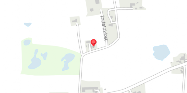 Trafikstøjkort på Indelukket 54, 4100 Ringsted