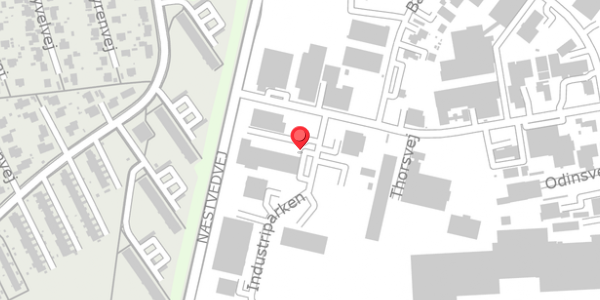 Trafikstøjkort på Industriparken 4, 4100 Ringsted