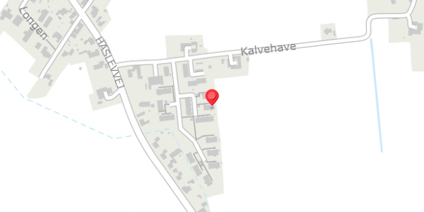 Trafikstøjkort på Kalvehave 36, 4100 Ringsted