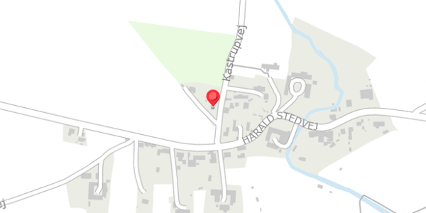 Trafikstøjkort på Kastrupvej 9, 4100 Ringsted