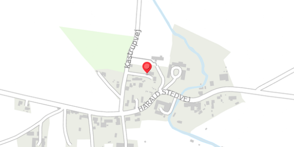 Trafikstøjkort på Kastrupvej 12, 4100 Ringsted