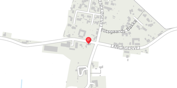 Trafikstøjkort på Langagervej 40, 4100 Ringsted