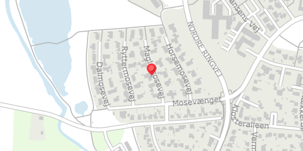 Trafikstøjkort på Maglemosevej 5, . , 4100 Ringsted