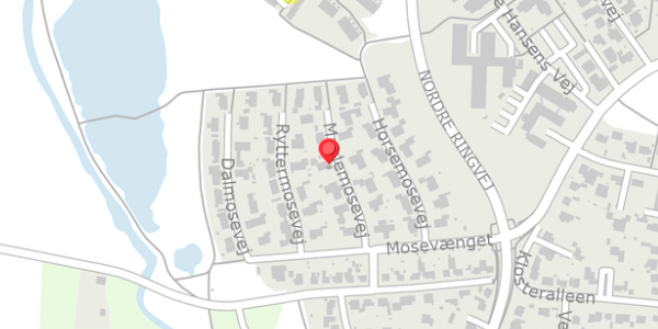 Trafikstøjkort på Maglemosevej 7, . , 4100 Ringsted