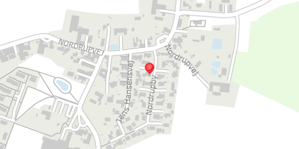 Trafikstøjkort på Nordrupby 4, . , 4100 Ringsted