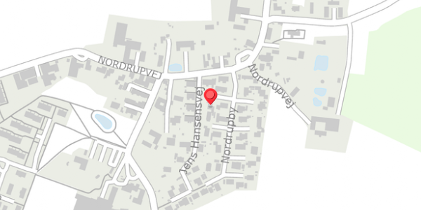 Trafikstøjkort på Nordrupby 6, . , 4100 Ringsted