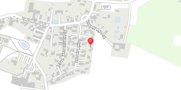 Trafikstøjkort på Nordrupby 9, . , 4100 Ringsted