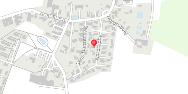 Trafikstøjkort på Nordrupby 10, . , 4100 Ringsted