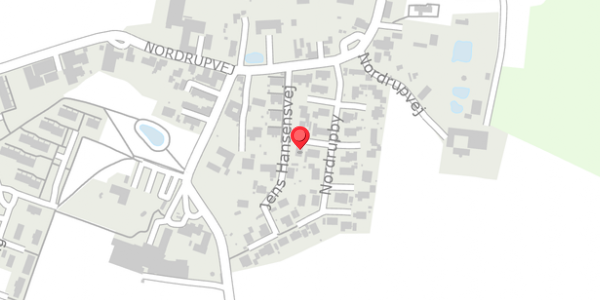 Trafikstøjkort på Nordrupby 12, . , 4100 Ringsted