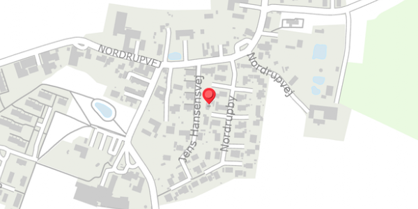 Trafikstøjkort på Nordrupby 14, . , 4100 Ringsted