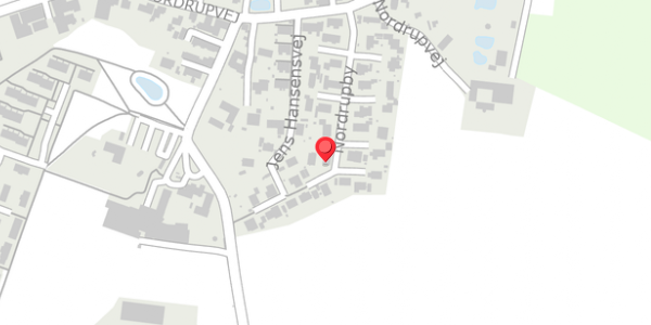 Trafikstøjkort på Nordrupby 18, . , 4100 Ringsted