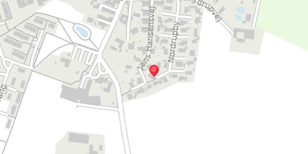 Trafikstøjkort på Nordrupby 22, . , 4100 Ringsted