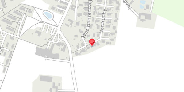 Trafikstøjkort på Nordrupby 31, . , 4100 Ringsted