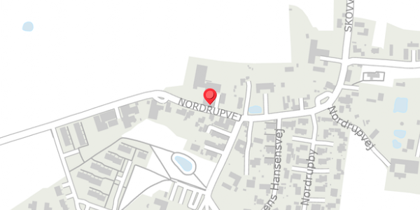 Trafikstøjkort på Nordrupvej 101, 4100 Ringsted