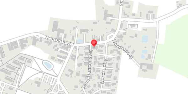 Trafikstøjkort på Nordrupvej 110, . , 4100 Ringsted