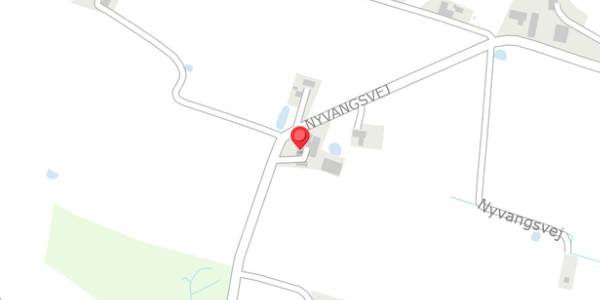 Trafikstøjkort på Nyvangsvej 22, 4100 Ringsted