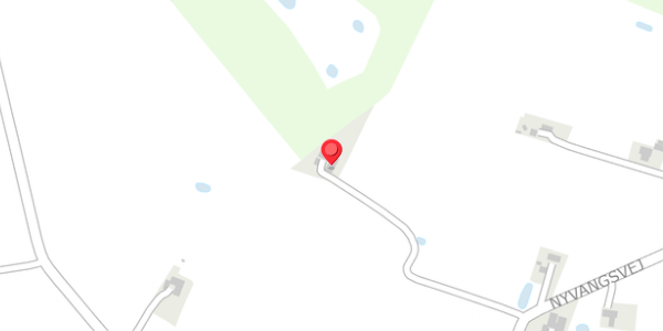 Trafikstøjkort på Nyvangsvej 23, 4100 Ringsted