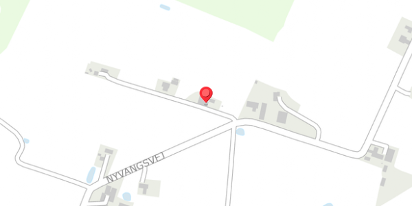 Trafikstøjkort på Nyvangsvej 37, 4100 Ringsted
