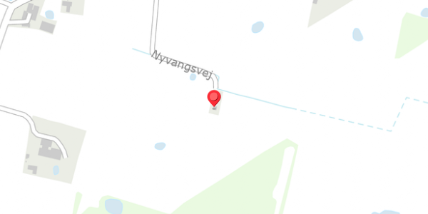 Trafikstøjkort på Nyvangsvej 38, 4100 Ringsted