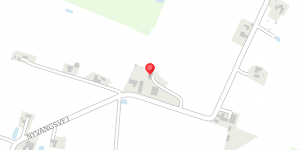 Trafikstøjkort på Nyvangsvej 41, 4100 Ringsted
