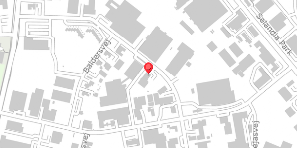 Trafikstøjkort på Odinsvej 16, 4100 Ringsted