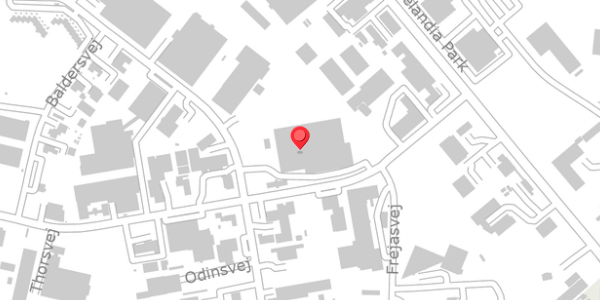 Trafikstøjkort på Odinsvej 19, . , 4100 Ringsted