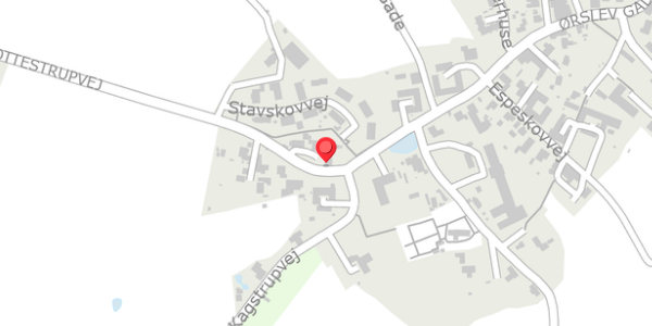 Trafikstøjkort på Ottestrupvej 2A, 4100 Ringsted
