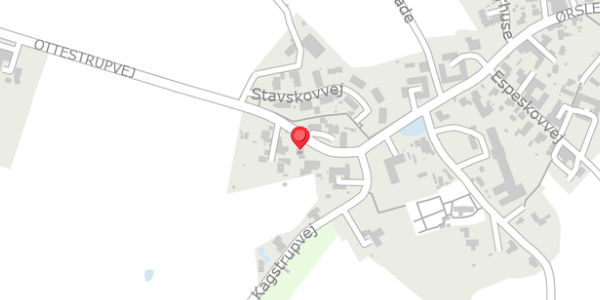 Trafikstøjkort på Ottestrupvej 3, 4100 Ringsted