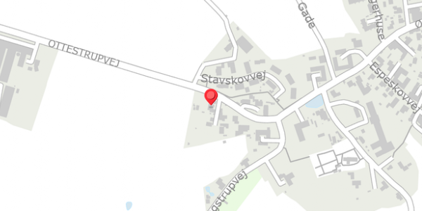 Trafikstøjkort på Ottestrupvej 15, 4100 Ringsted