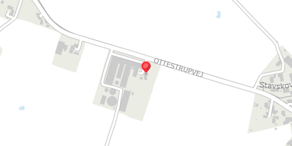 Trafikstøjkort på Ottestrupvej 29, 4100 Ringsted
