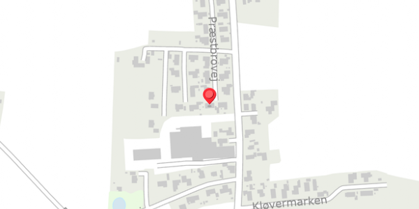 Trafikstøjkort på Præstbrovej 9, . , 4100 Ringsted