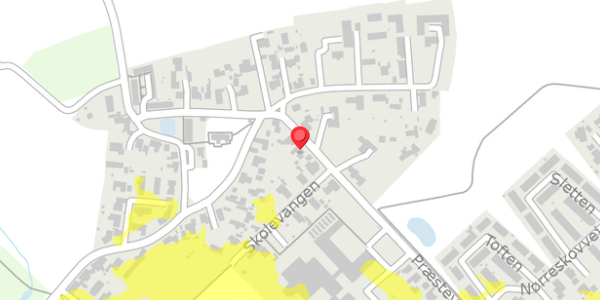 Trafikstøjkort på Præstevej 27, 4100 Ringsted