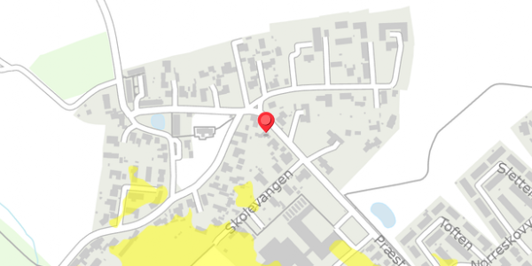 Trafikstøjkort på Præstevej 29, 4100 Ringsted