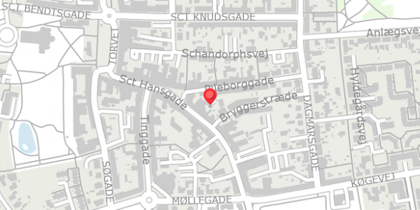 Trafikstøjkort på Sct Hansgade 27B, . , 4100 Ringsted