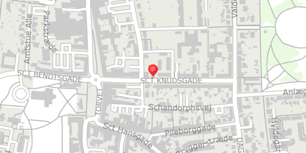 Trafikstøjkort på Sct Knudsgade 7, . , 4100 Ringsted