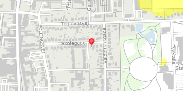 Trafikstøjkort på Skolegade 7, 4100 Ringsted